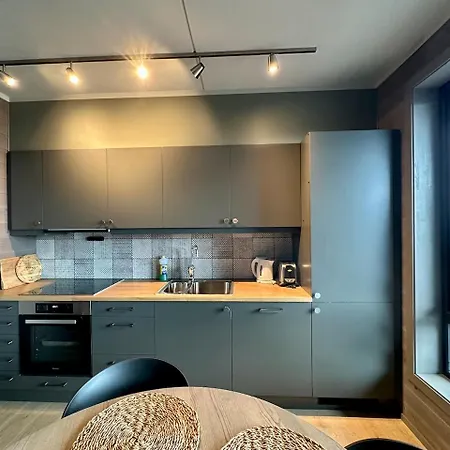 Modern 2-bedroom With Balcony And Mountain Views 公寓